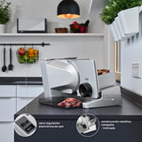 ritter serano 7 Duo Plus, Cortafiambres Eléctrico y Cortadora de Embutidos de Metal Macizo