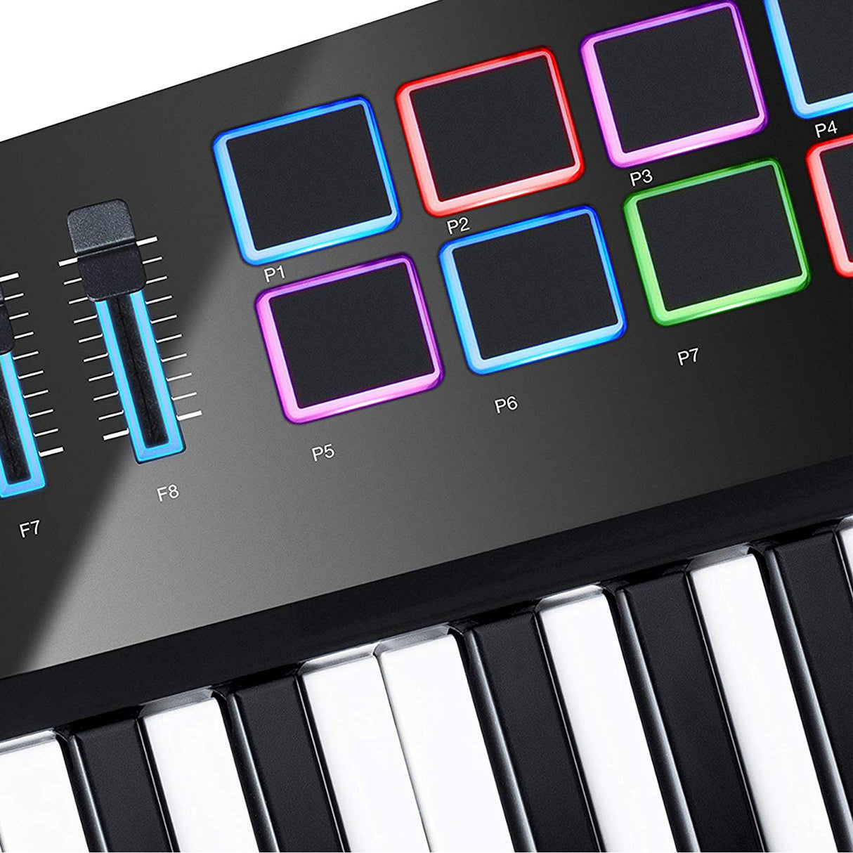 Alesis Vortex Wireless 2 - Keytar Inalámbrico con teclado controlador USB MIDI de Alto Rendimiento con sensor de inclinación y un paquete de software profesional