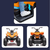 FEBER - Quad McLaren MCL 35 Liveries JL212, vehículo Infantil a batería de 12V con Luces LED, Modelo Original, Velocidad 3 a 6 km/h, Estable y Seguro, niños y niñas +3 años, Famosa (FEN11000)