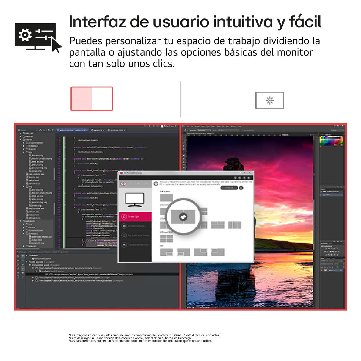LG 27UQ850V-W - Monitor Ultrafine, 27 Pulgadas, 16:9, 3840x2160, HDMIx1, AMD FreeSync, Clasificación F, USB-C, 5 ms Nano IPS, Blanco