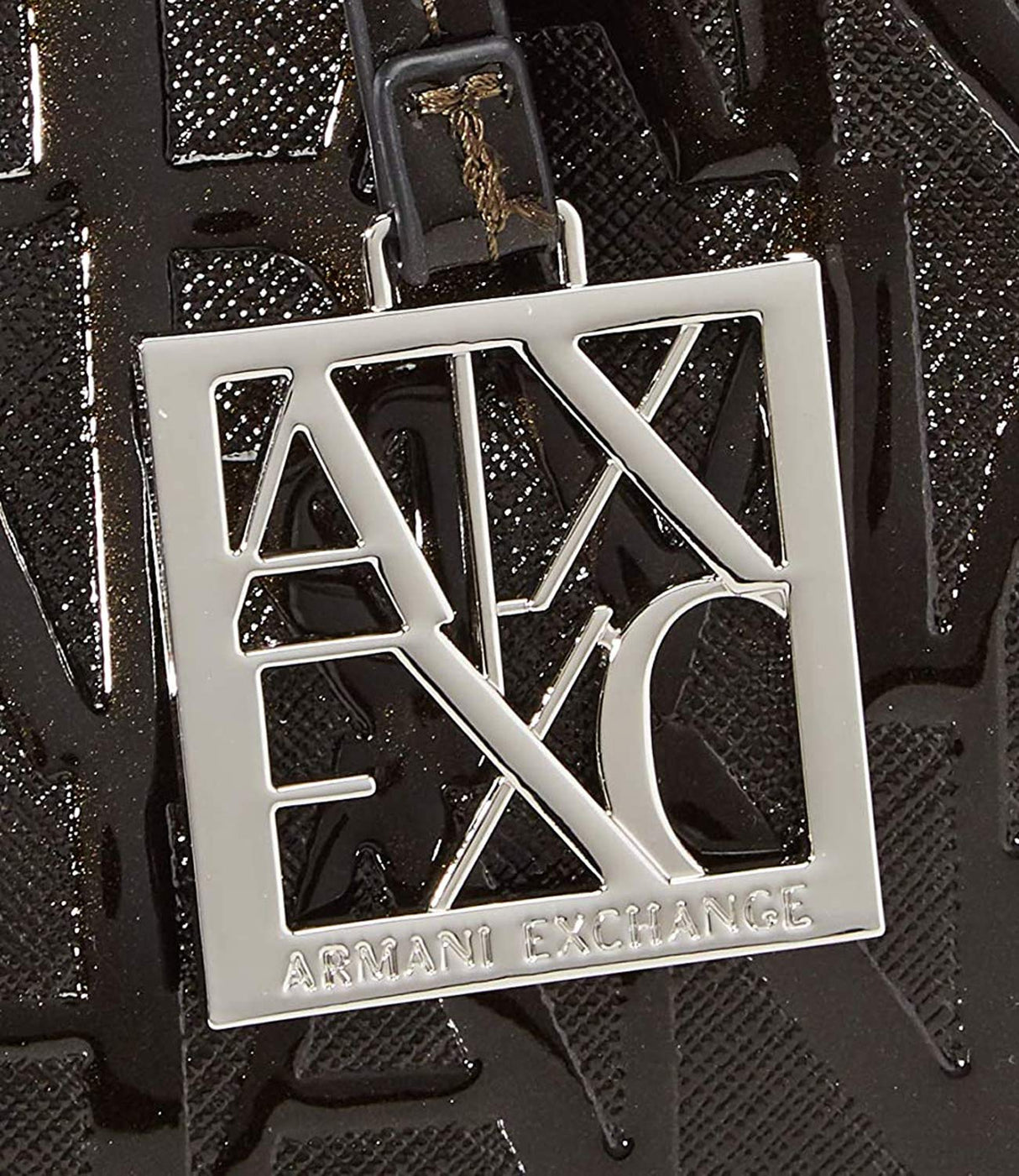 Armani Exchange Schultertasche, Bolsos para Mujer, Negro (Black), Talla única