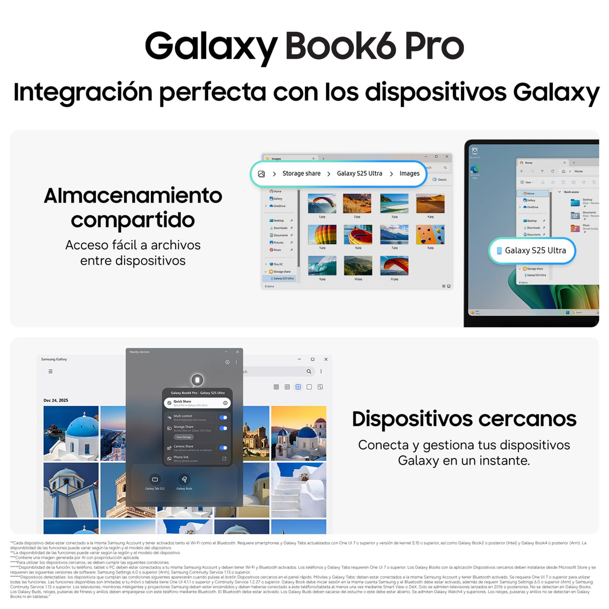Samsung Portátil Galaxy Book6 Pro, Copilot+ PC, Intel Core Ultra 7-356H, 16GB, 512GB SSD, 16", W11