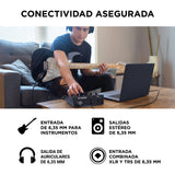 M-Audio AIR 192|4 - Interfaz de audio, Tarjeta de sonido USB, USB-C, 2 entradas, 2 salidas, software de estudio, para grabación de instrumentos, producción musical y monitorización