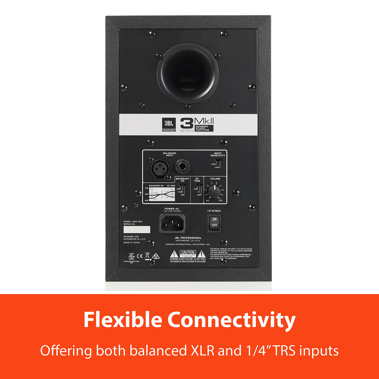 JBL 305P MKII Studio reference monitor