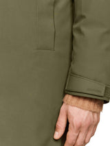 Tommy Hilfiger Parka Hombre Tech Padded Parka con Capucha, Multicolor (Army Green), 3XL