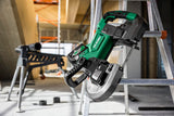 HIKOKI Akku Bandsäge CB3612DA (18V, Brushless Motor, Blattgeschwindigkeit: 1,0-3,2 m/min, Bandabmessung LxHxB: 1.140x12,5x0,5 mm) Plus Zubehör, OHNE Akku, Ladegerät und Transportkoffer.