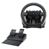Superdrive - Volante de carreras SV950 con pedal y paletas de cambio para Xbox Serie X/S, PS4, Xbox One, PC (programable para todos los juegos)
