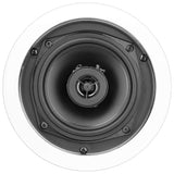 OSD Audio ICE520 5.25" 100W Altavoz de Techo Parrilla pintable (Blanco, par)