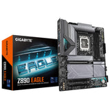 GIGABYTE Z890 Eagle Placa Base - Compatible con CPUs Intel Core Ultra (Serie 2), VRM de 14+1+2 Fases, hasta 8800MHz DDR5 (OC), 1x PCIe 5.0 M.2 + 3X PCIe 4.0 M.2, LAN de 2,5GbE, USB4