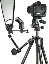 Manfrotto MT055CXPRO3 - Trípode completo (fibra de carbono, 3 secciones), negro