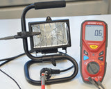 Benning IT 100 44107 - Medidor de aislamiento y resistencia (para mediciones de aislamiento/baja ohmio, máx. voltaje CC 600 V)