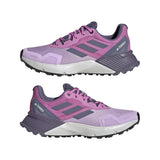 adidas Terrex Soulstride Rain.RDY Trail Running Shoes, Zapatillas Mujer, Preloved Purple/Preloved Violet/Powder Plum, 38 EU