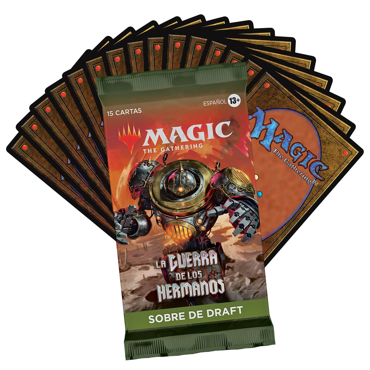 Magic: The Gathering- Draft Booster, Multicolor (Wizards of The Coast D0323105)