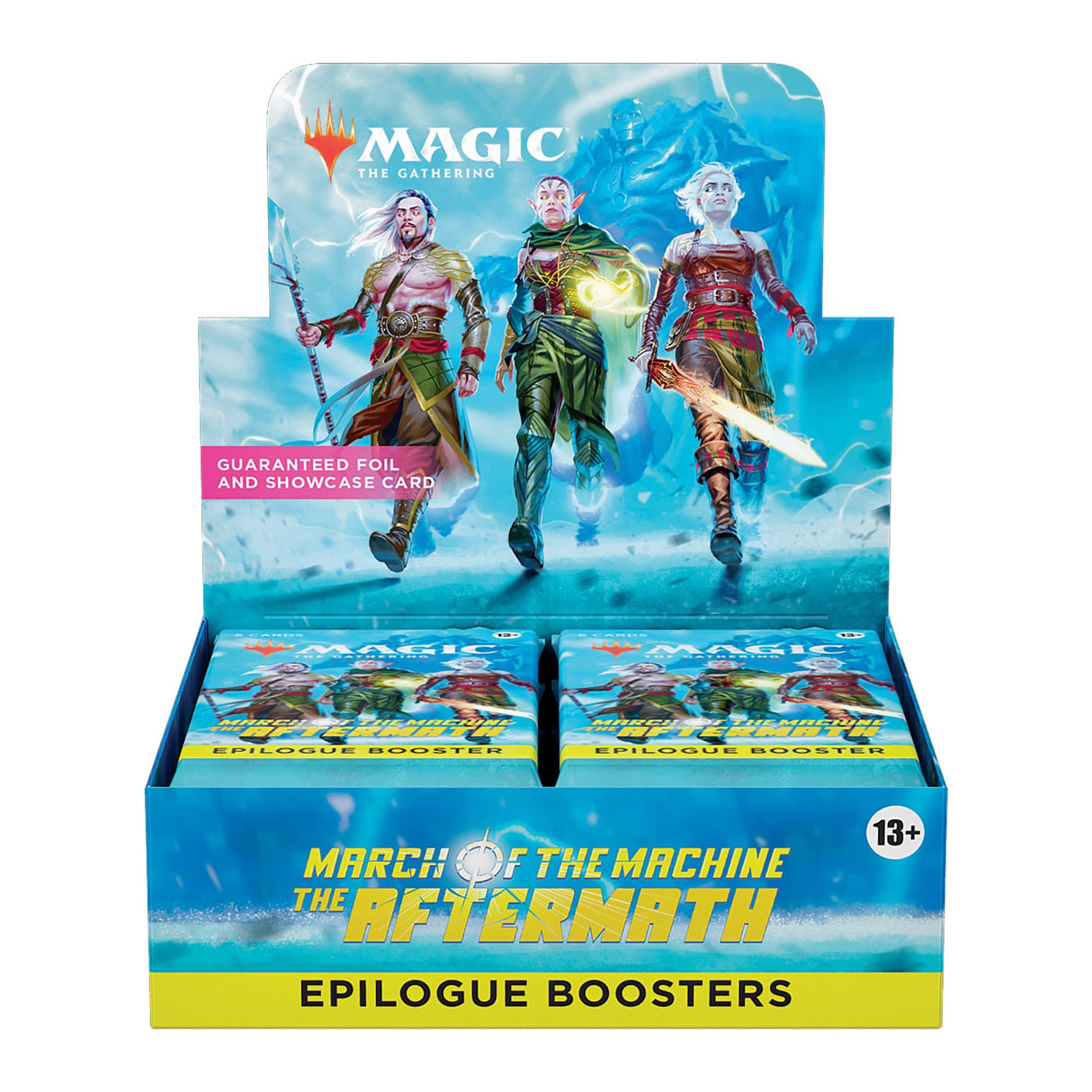 Caja de sobres del epílogo de Marcha de las máquinas: las secuelas, de Magic: The Gathering | 24 sobres (120 cartas de Magic) (Versión en Español)
