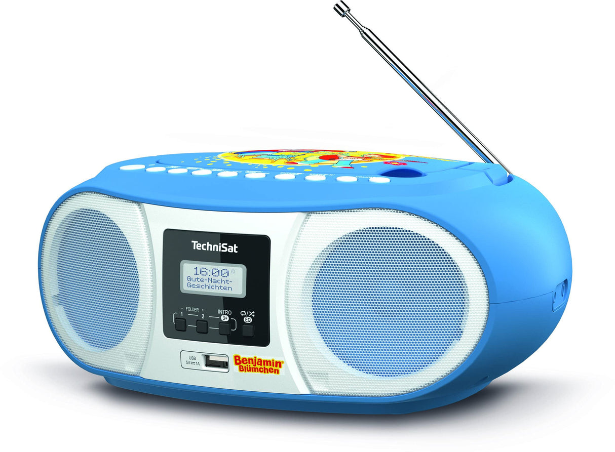 TechniSat DigitRadio 1990 Benjamin Blümchen Edition Blue/w Radios, MP3 y Reproductores de CD, Multicolor (692568)