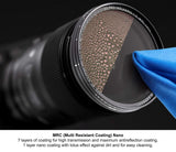 B+W 010 Filtro UV Haze y protección T-Pro, Acabado de Titanio, MRC Nano, 16 Veces tratado, superfino, Premium 1097758 77