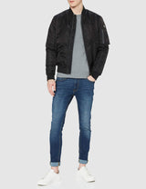 Schott NYC AIRFORCE1 Chaqueta, Black, XL para Hombre