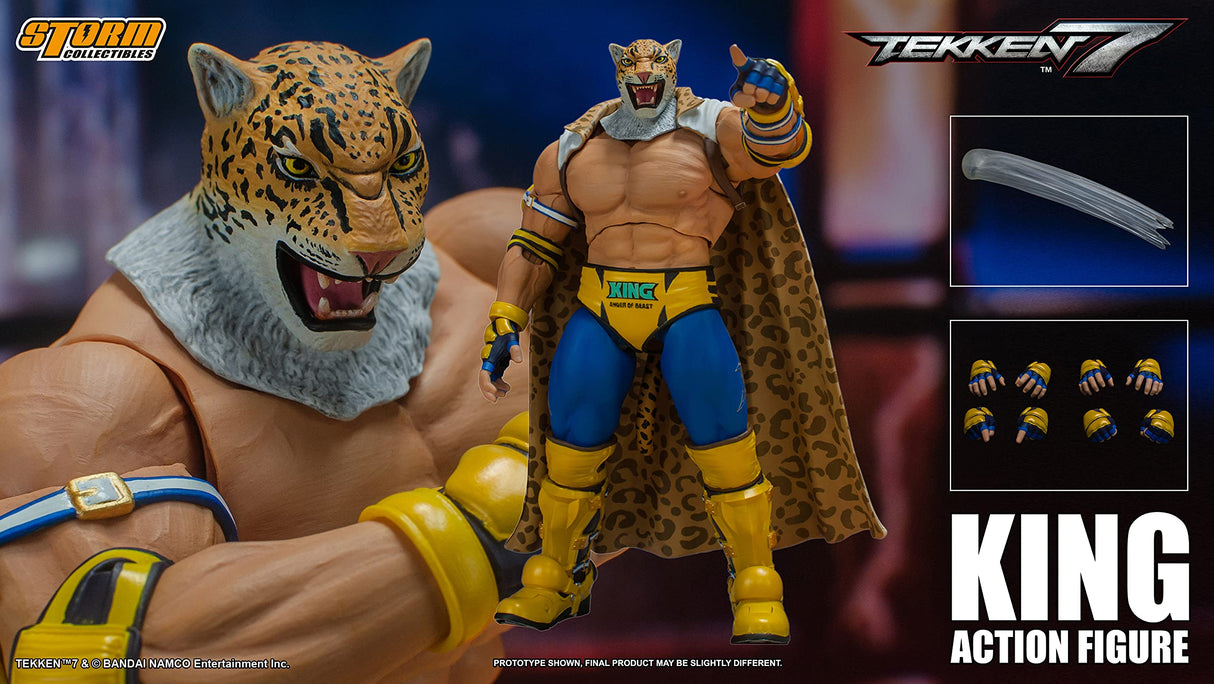 Storm Collectibles - Tekken 7 - King, Figura de acción 1/12