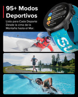 SUUNTO Race S Reloj Correr con Pantalla Táctil AMOLED, Reloj Deportivo GPS de Doble Frecuencia, Seguimiento de HRV y Sueño, Plan de Entrenamiento Basado en IA, Mapas Offline Gratuitos