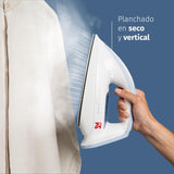 DI4 Centro de Planchado Jet Pressing Healthy 8B, 2600W, Golpe de Vapor 700gr, Vapor Continuo 150gr/min, Elimina 99,99% de Virus y Bacterias, Tecnología SmartCare, Suela 4D PROslide, Blanco