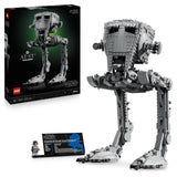 LEGO Star Wars 75417 Caminante AT-ST - Kit de Maquetas para Adultos - Figura Articulada de la Colección UCS con Minifigura y Placa Informativa - Regalo para Hombres y Mujeres Fans