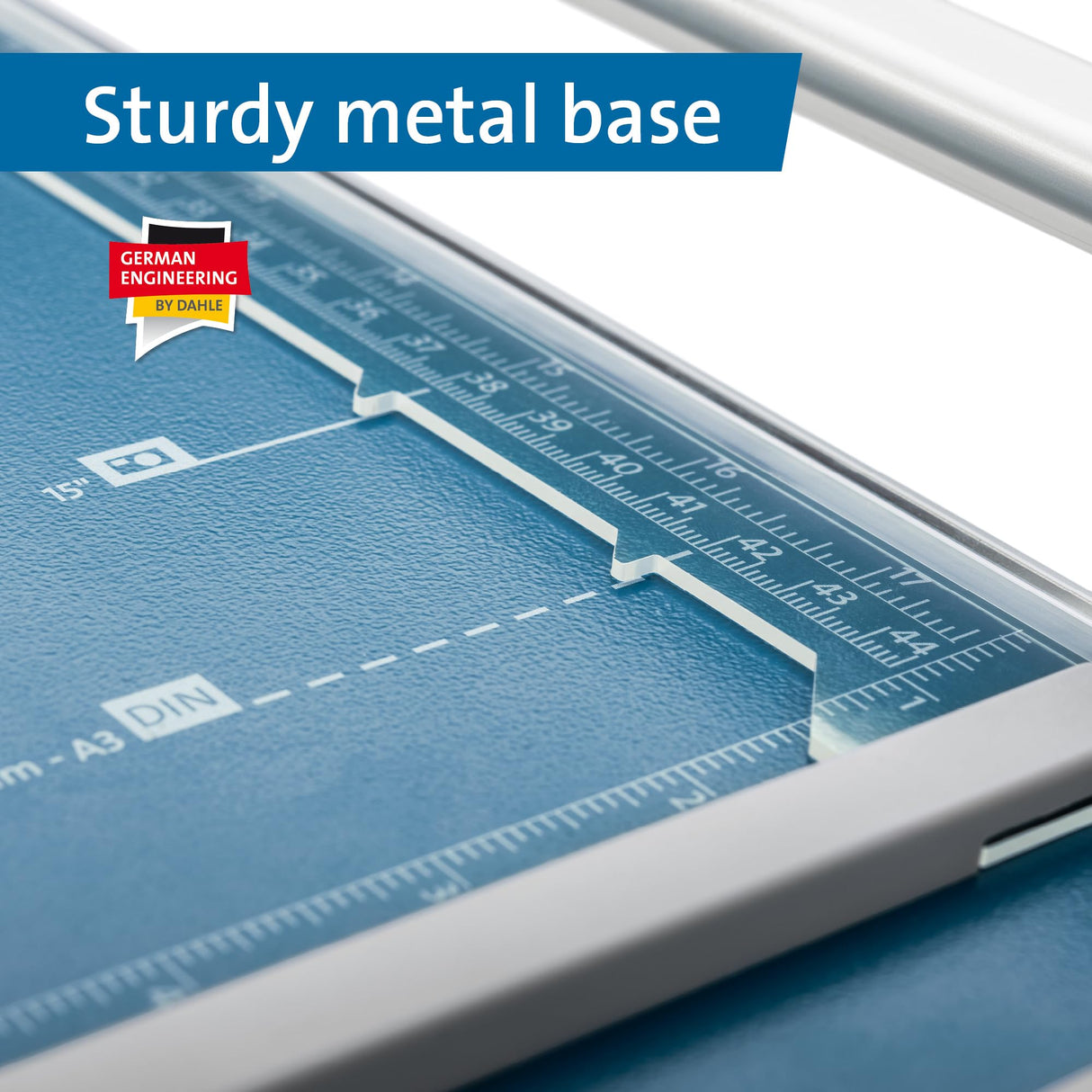 Dahle 508 Craft Creative DIN A3 autofilable guillotina cortadora de papel con presión automática, azul