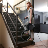 Hoover HP2 - Aspiradora sin Bolsa Potente y compacta - para alfombras y Suelos Duros - Trineo con Cable - Filtro EPA - Depósito 2,5 L - Accesorios Integrados - Radio de acción 10 m - 850 W [HP2Z10A]