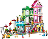 LEGO Friends Apartamentos y Tiendas de Heartlake City, Tienda de Juguete, Casa y Estudio de Cerámica, Regalo para Niñas de 12 Años o Más y Adolescentes, 3 Figuras de Gatos y 9 Mini Muñecos 42670