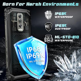 DOOGEE Blade 10 Ultra Rugged Smartphone Android 14 (2024) / IP68/IP69K 4G Dual SIM