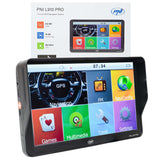 PNI L910 Pro - Navegador GPS con Parasol (9 Pulgadas, 800 MHz, 512 MB DDR, Memoria Interna de 16 GB, transmisor FM, Color Negro)