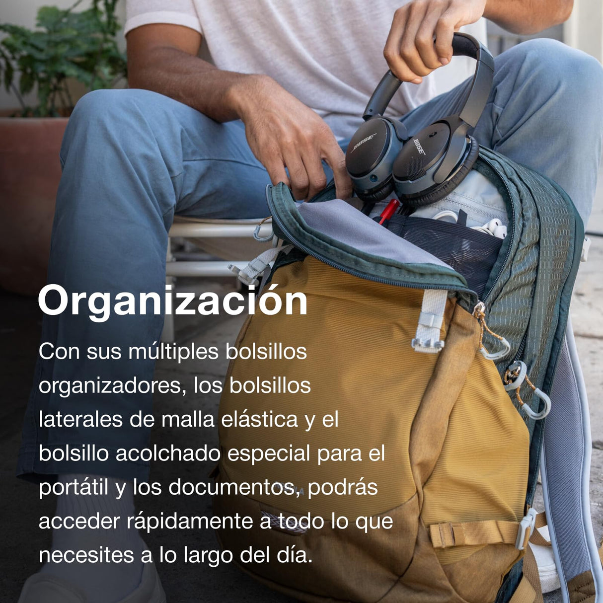 Osprey Nebula Unisex Mochila, 32L, Tungsten/Soundwave Grey Heather, O/S