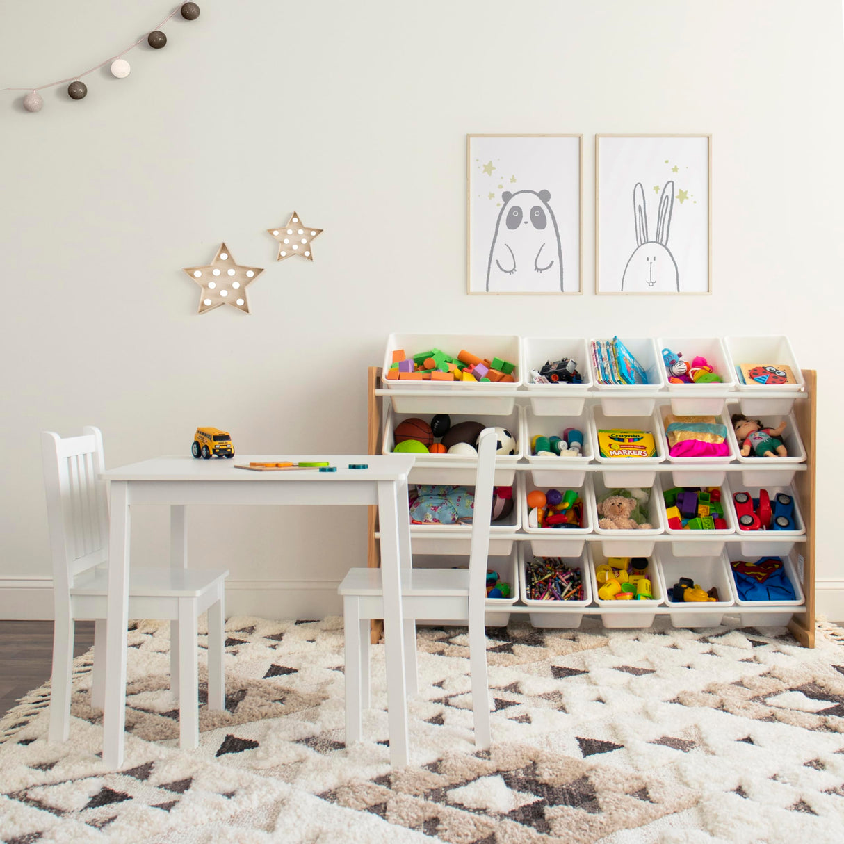 Humble Crew Set De Cocina, Wood, Blanco, One Size