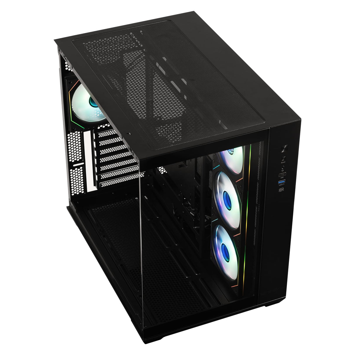 Caja del Ordenador Bitfenix Cube AL118 (Negro)