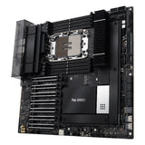 ASUS Pro W790E-SAGE SE Placa Base Intel W790 (LGA 4677 EEB con PCIe 5.0 x16, M.2, Dual 10G LAN, gestión remota de Nivel de Servidor, 14+1+1 etapas de alimentación, USB 3.2 Gen 2x2 Type-C), Negro