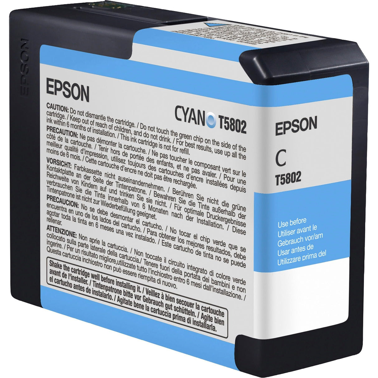 Epson T5802 Cyan Cartucho de Tinta Original - C13T580200