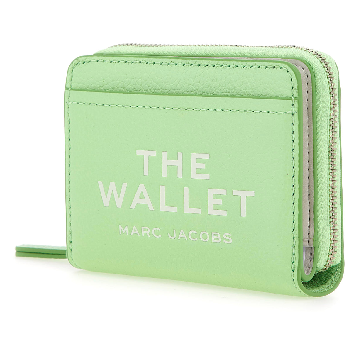 MARC JACOBS The Mini Compact Wallet, Mujer, Menta Piperita, One Size
