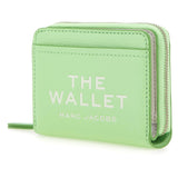 MARC JACOBS The Mini Compact Wallet, Mujer, Menta Piperita, One Size