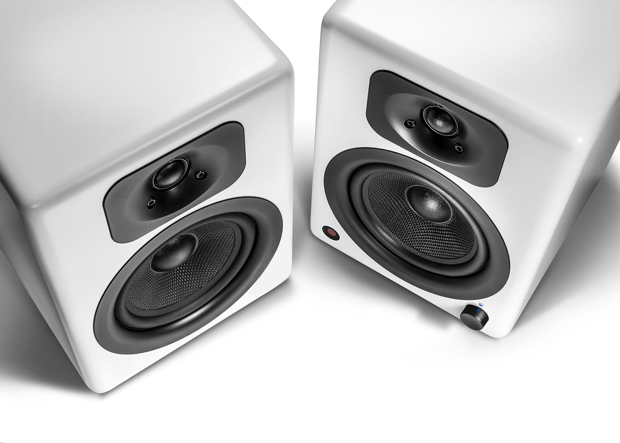 Wavemaster Two Neo - Altavoces de estantería 2.0 (60 W) con Bluetooth, color blanco suave