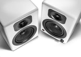 Wavemaster Two Neo - Altavoces de estantería 2.0 (60 W) con Bluetooth, color blanco suave