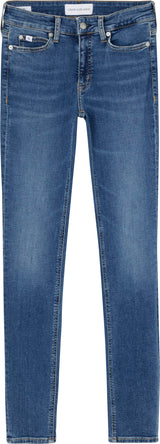 Calvin Klein Vaqueros Mujer Mid Rise Skinny Fit, Azul (Denim Dark), 24W/32L