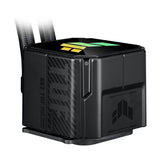 ASUS TUF Gaming LC III 360 ARGB - Refrigerador líquido para CPU todo en uno (ventilador triple integrado preinstalado, mangueras de 400 mm, Intel LGA 1851, 1700, 1200 y AMD AM5, AM4, iluminación Aura