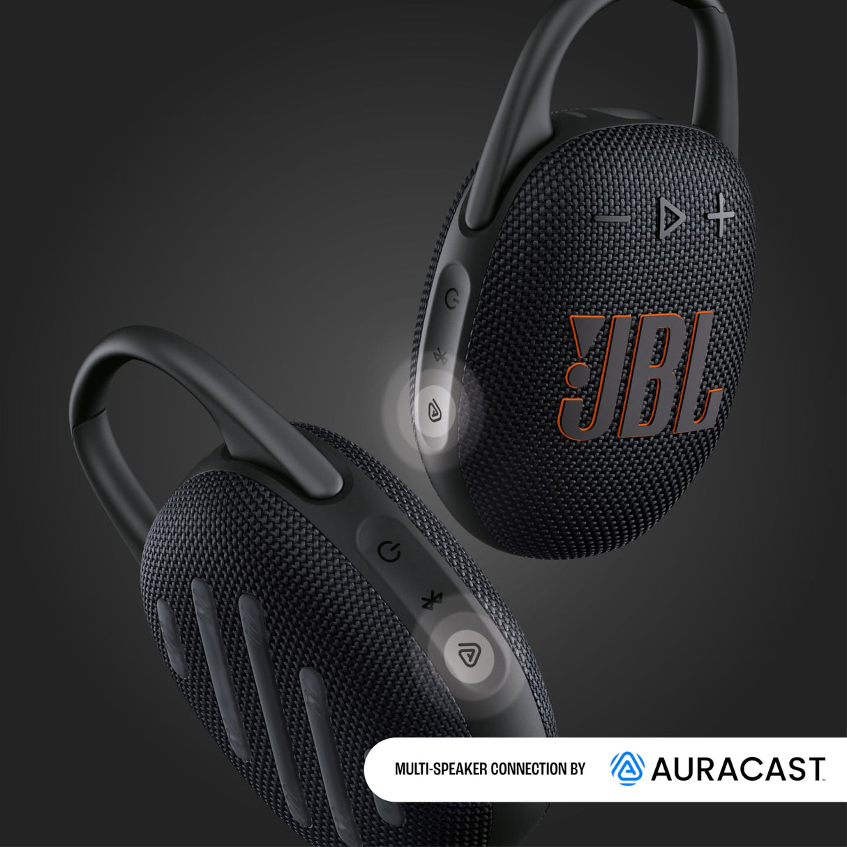 JBL Clip 5, Altavoz inalámbrico portátil con Bluetooth, resistente al agua y al polvo IP67, hasta 12h de reproducción y más con Playtime Boost activado, rosa