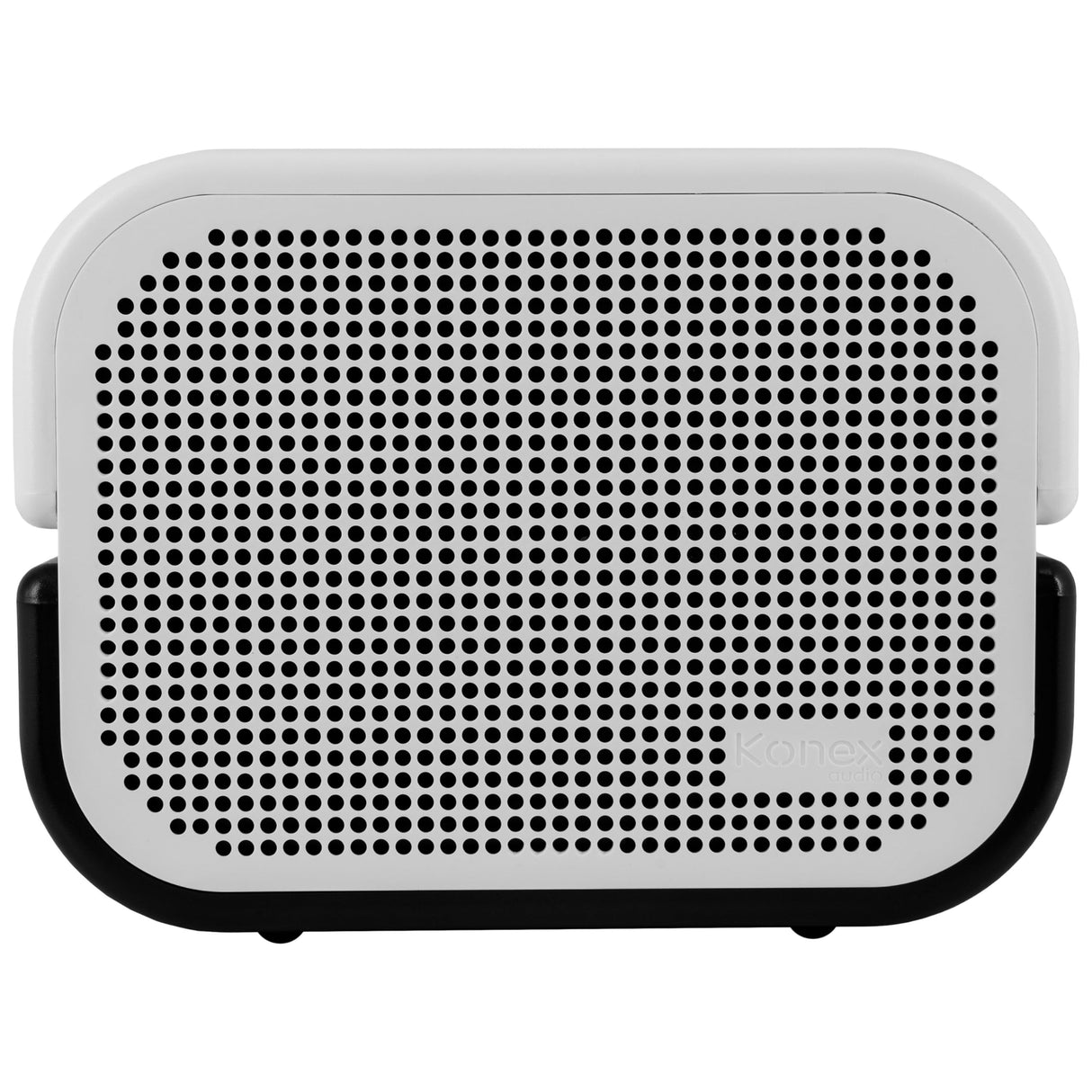 Konex audio Altavoz Amplificado portátil Bluetooth Blanco de 2 vías K-Five - Diseño Elegante, Bluetooth 5.1 - Entrada AUX - USB. Batería Recargable. Calidad y Potencia de Sonido.