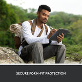 Logitech Rugged Folio para iPad (10.ª generación) Funda Protectora con Teclado con Smart Connector y Teclado a Prueba de Salpicaduras - Pan Nordic Layout