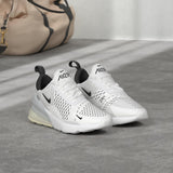 Nike W Air MAX 270, Zapatillas de Deporte Mujer, Blanco (White/Black-White 100), 40 EU