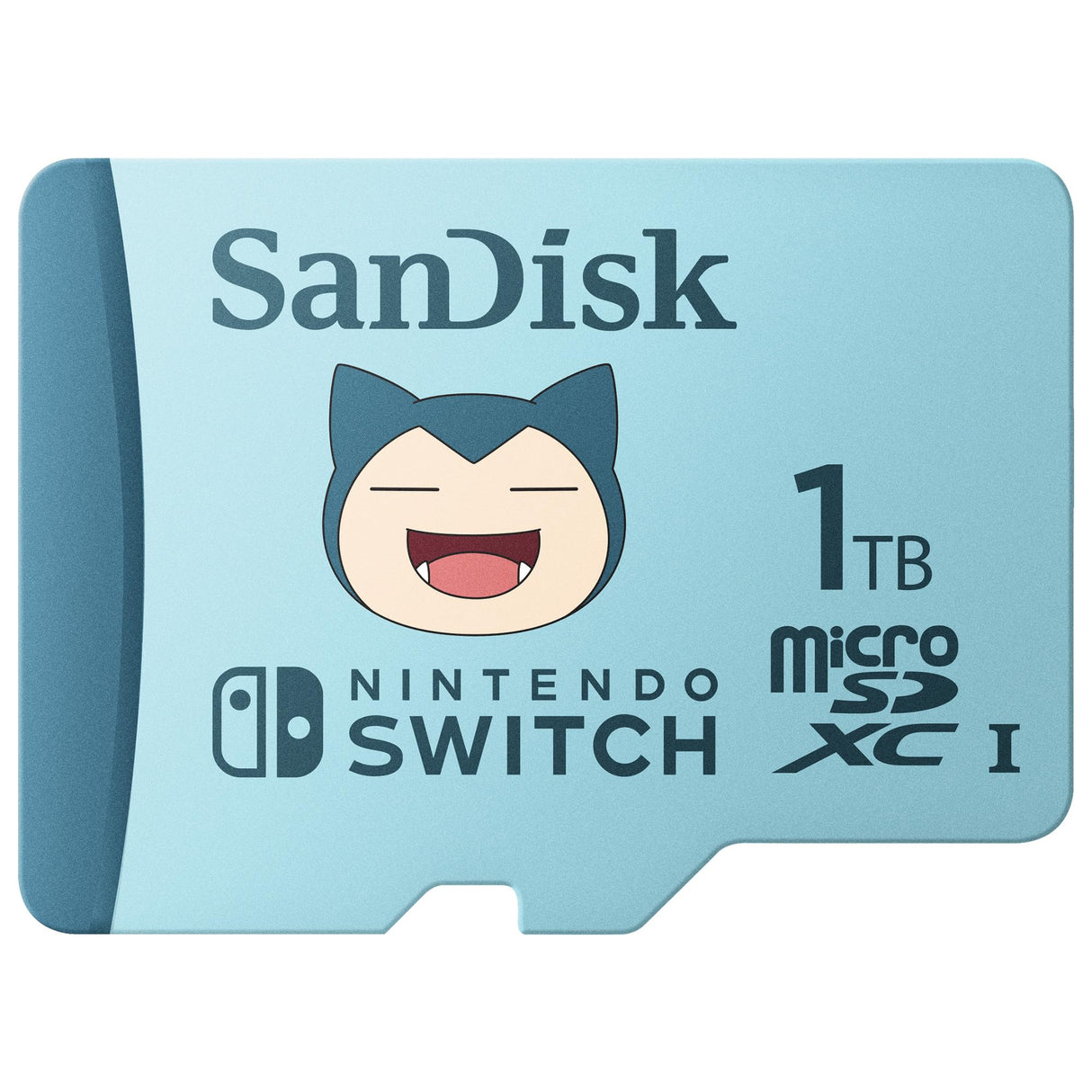 SanDisk Nintendo Tarjeta Micro SDXC 1 TB para Nintendo Switch Consoles, hasta 100 MB/s, Edición Pokémon Snorlax, Añade de Almacenamiento para tu Consola Nintendo Switch, UHS-I, Class 10, U3