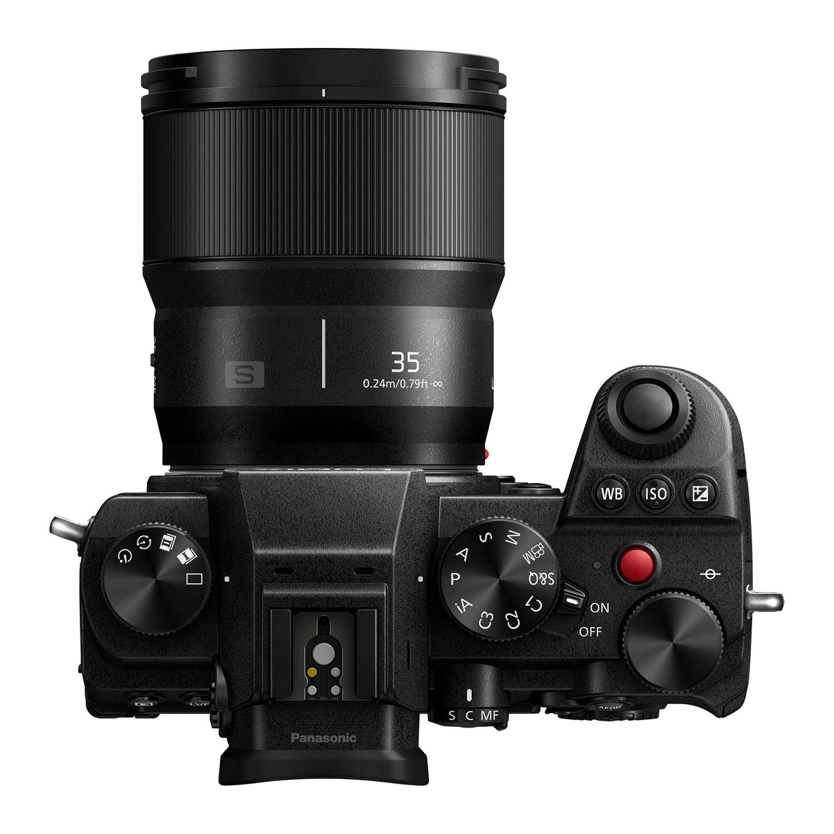 Panasonic Lente de cámara LUMIX Serie S, Lente Intercambiable de Montura L F1.8 de 35 mm para cámaras Digitales de Marco Completo sin Espejo, S-S35