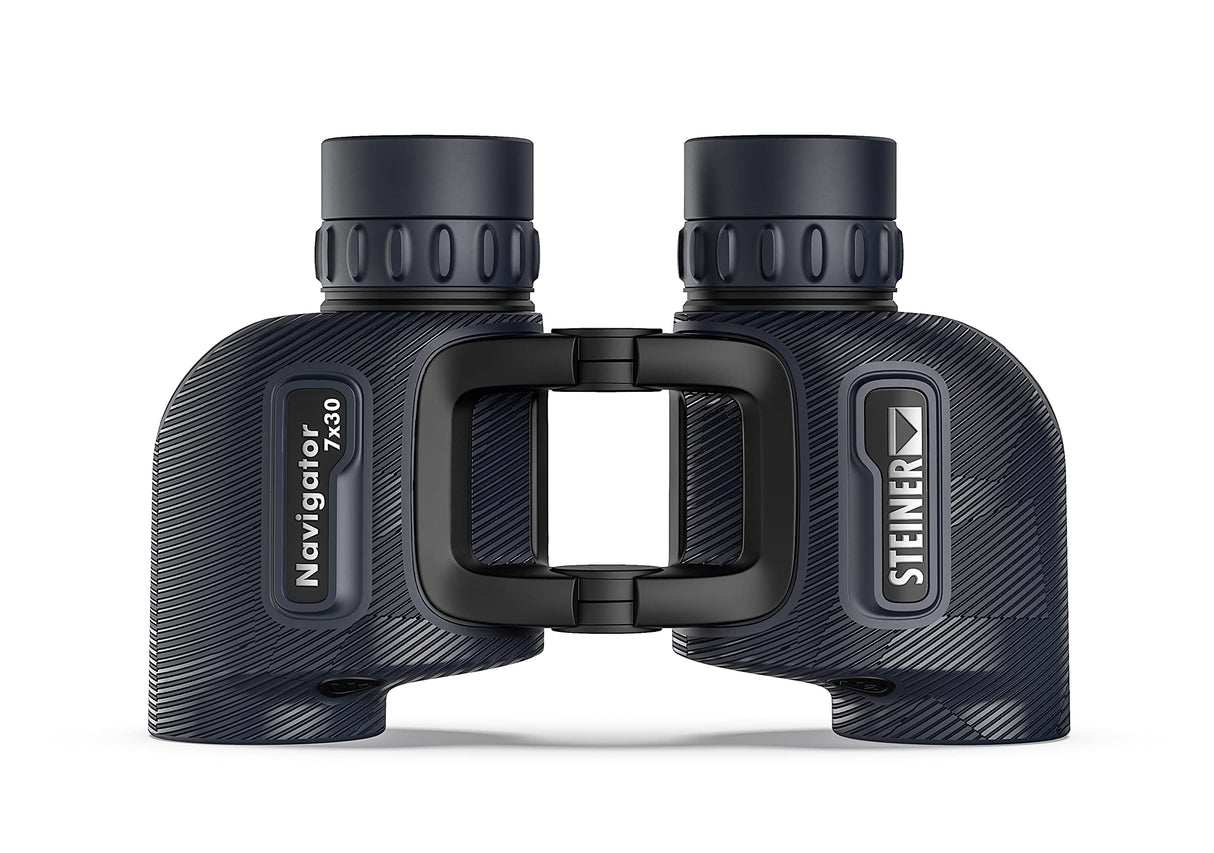 Steiner 7x30 Navigator Marine Prismáticos con diseño de Puente Abierto y Enfoque automático Deportivo, sin brújula
