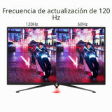 ASUS ROG Strix XG438QR - Monitor Gaming 43", Plano, 4K (3840x2160, VA,16:9, HDMIx3, Display Port, USB 3.0 x2, 120 Hz, 4ms, FreeSync Premium Pro, DisplayHDR 600, Shadow Boost, Altavoces 10W x2), Negro