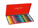 Caran d-Ache SUPRACOLOR Soft Aquarelle 40 - Lápiz de color (Multicolor, Rojo) 599 grams